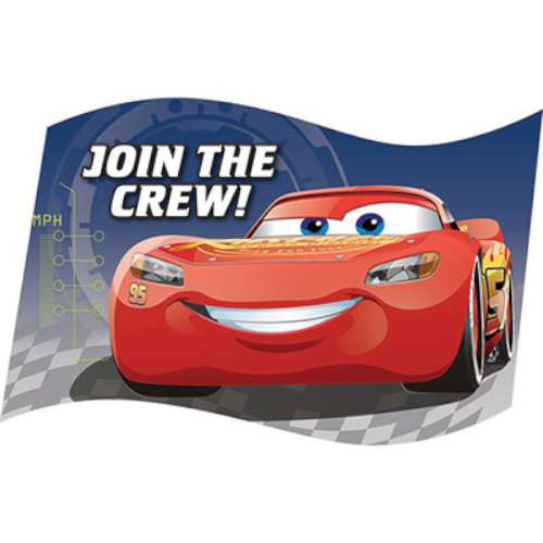 Disney Cars 3 Invitations - Click Image to Close